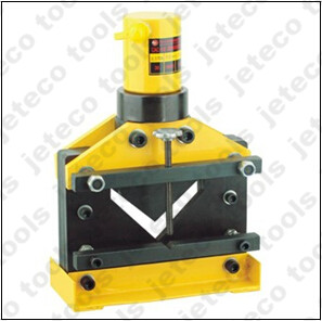 Hydraulic angle steel cutter