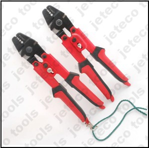 Steel wire crimper