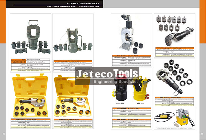 Hydraulic crimping tools