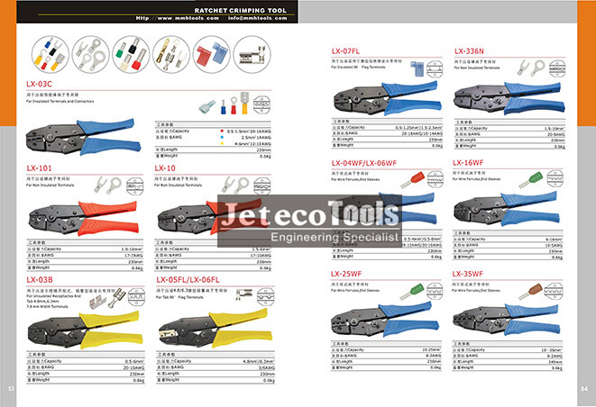 Hydraulic crimping tools