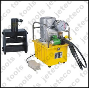 Electric hydraulic pump operated bender