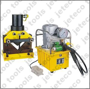 EH pump operated angle steel cutter