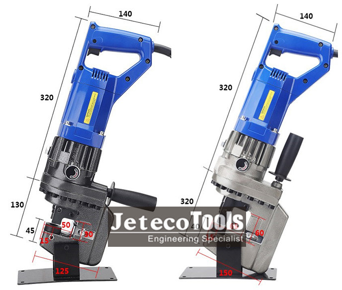  CGOLDENWALL JP-20 Hydraulic Hole Puncher Electric Hydraulic  Hole Punching Tool Hole Digger for Steel Plate Angle Steel Plate Iron Plate  Aluminum Plate CE&ROHS Certificate : Tools & Home Improvement