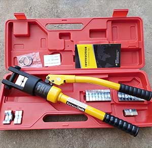 YQ-300A hydraulic crimping tool set