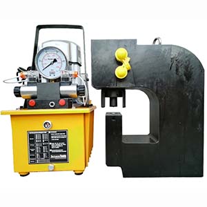 CH-100H electric motor hydraulic hole puncher for punching steel