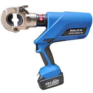EZ-300 battery powered electric cable wire crimping tool
