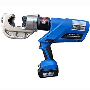 EZ-400 battery powered electric cable wire crimping tool