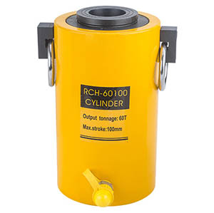 RCH-60100 hydraulic hollow plunger cylinder 60 ton 100mm stroke