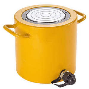 RSC-100100 single acting hydraulic cylinder 100 ton 100mm stroke