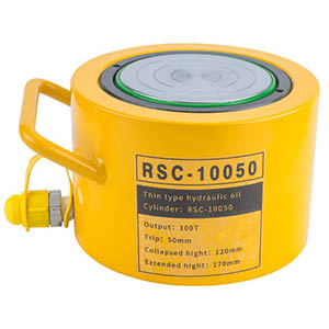 RSC-10050 hydraulic cylinder 100 ton 50mm stroke