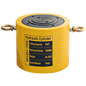 RSC-150100 single acting hydraulic cylinder 150 ton 100mm stroke