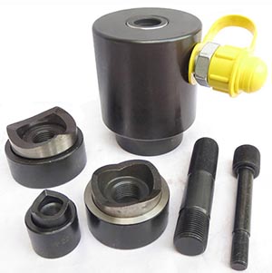 round hole punch dies and parts of hydraulic punch driver