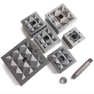 square hole punch dies for hydraulic knockout punch driver tool